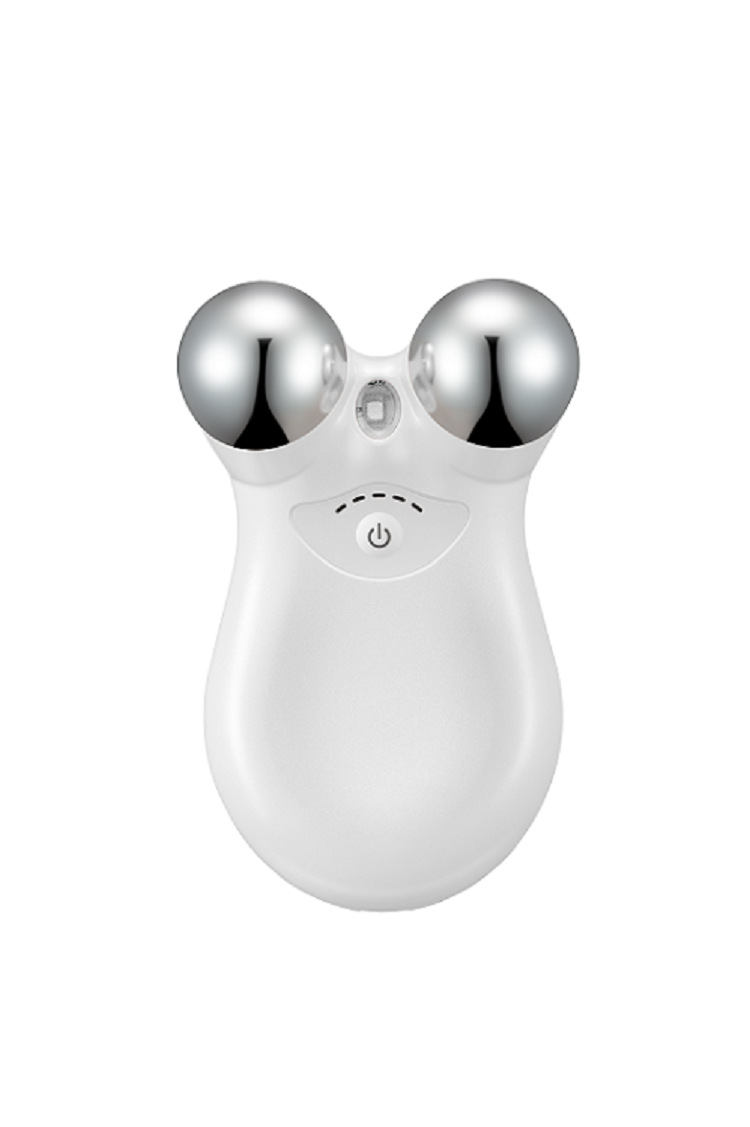 Cross-border upgraded dual-roller massage device portable microcurrent meter Item Picture