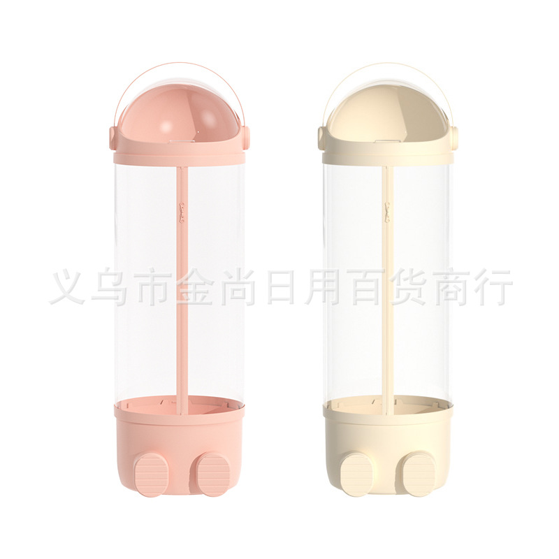 High appearance level plush toy doll storage bucket, zipper style, layered and multi-layer style doll storage basket, transparent storage box Application Scenario