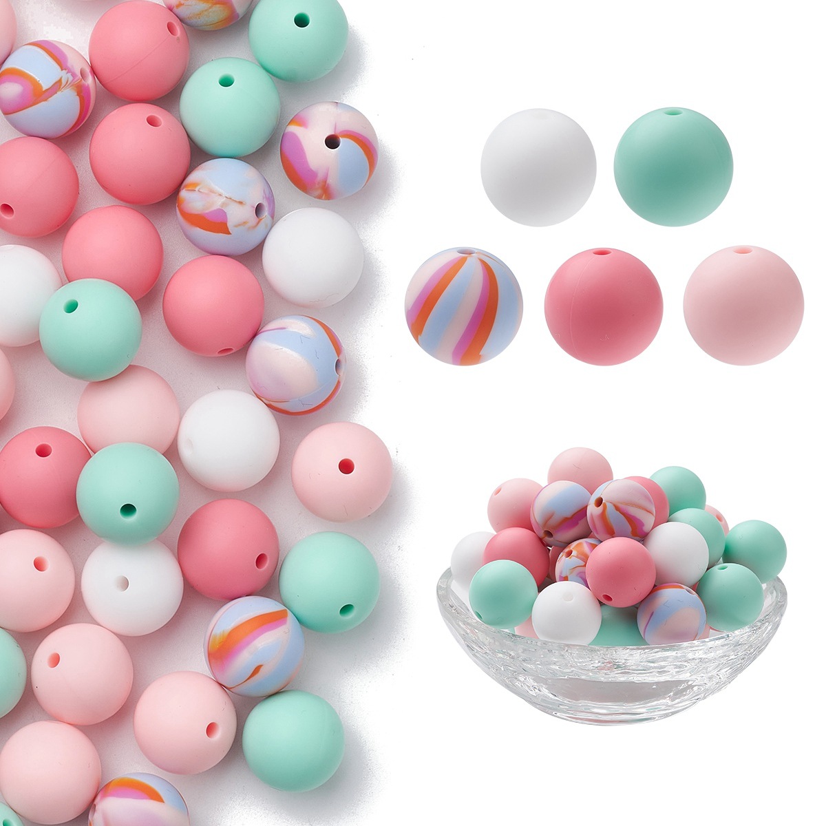 Zhesheng Silicone Beads Factory Direct sales full figure
