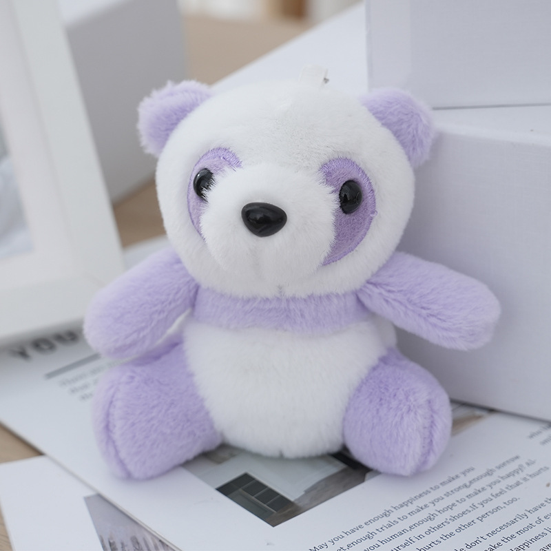 Plush panda plush toy backpack pendant, the same style of plush toy doll doll souvenir as the Chengdu base Specification image