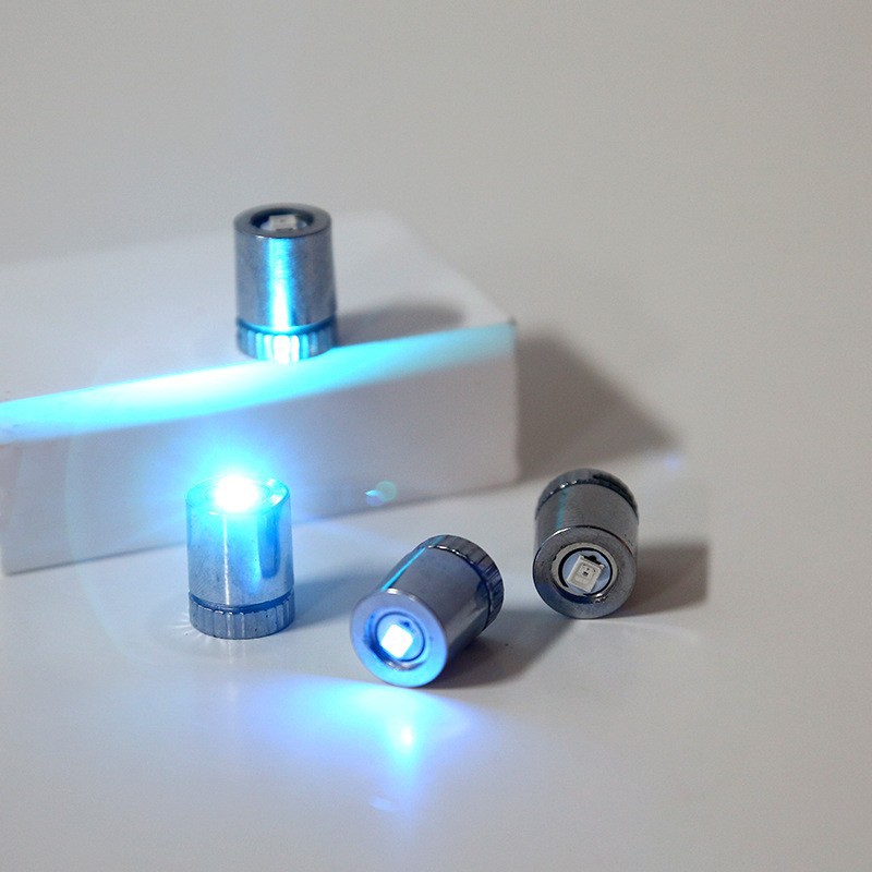 电镀彩色小灯LED电子灯白光灯儿童diy发光手工配件迷你转转装饰灯