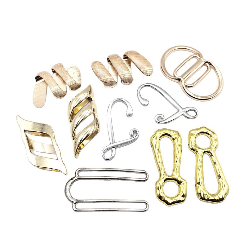 Creative and fashionable metal irregular-shaped decorative clasp, versatile suit jacket, exquisite and personalized brooch accessory Item Picture