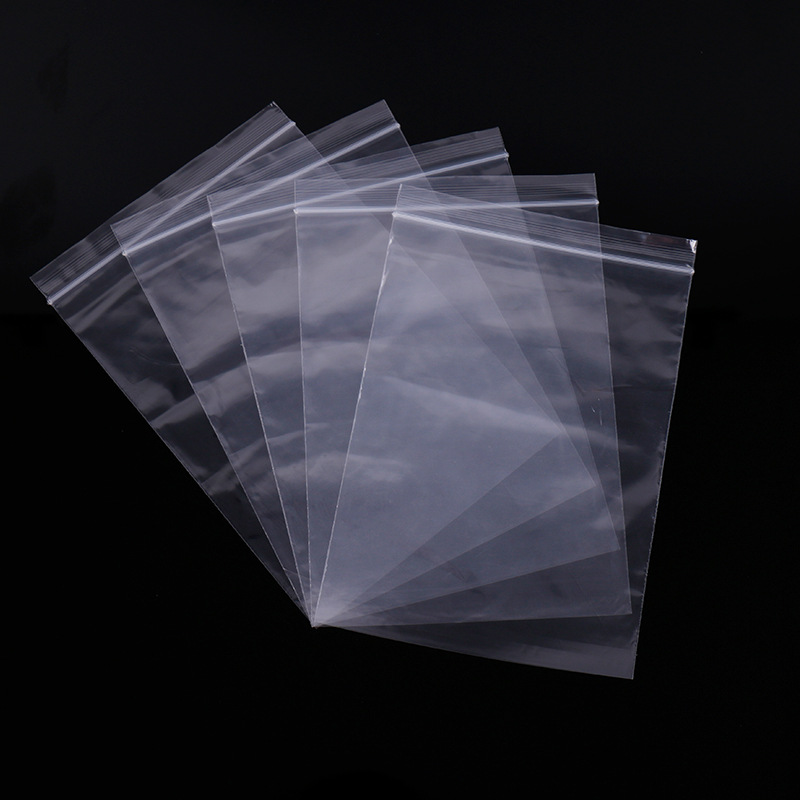 pe sealed bag packaging storage bag, clothing plastic packaging sealed bag, pe self-sealing bag, transparent bone bag, tight bag Specification image