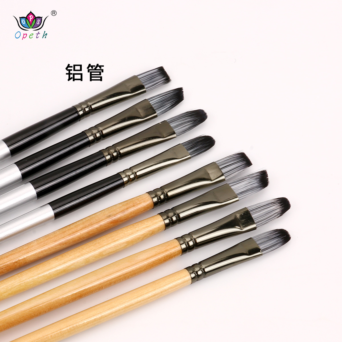 Amazon nylon wool wood brush set Portable pen curtain canvas bag Art student Drawing 24 paint brushes Application Scenario