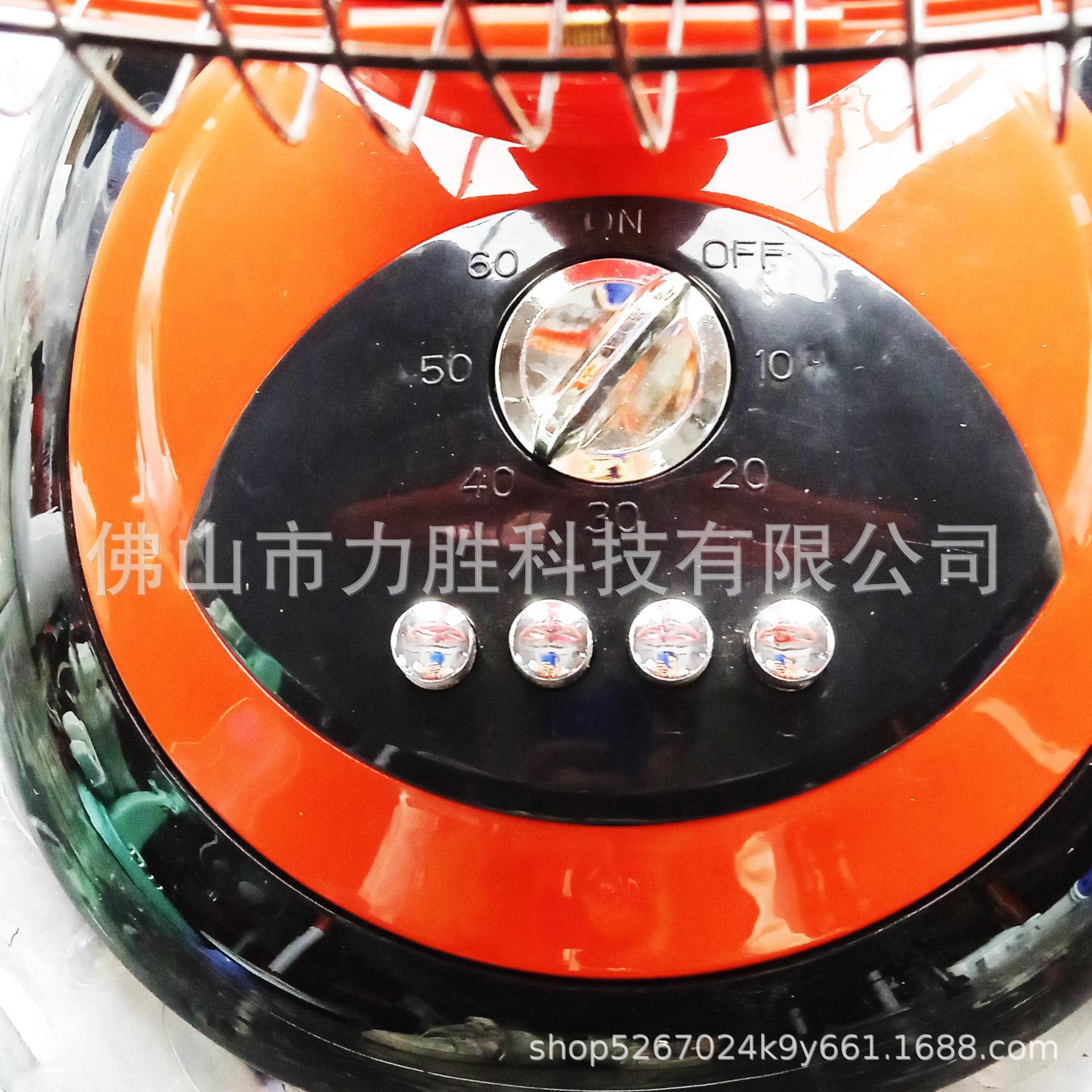 Cross-border exclusive AC/DC table fans with timer, 12V DC high-speed motor portable table fans on Amazon Specification image