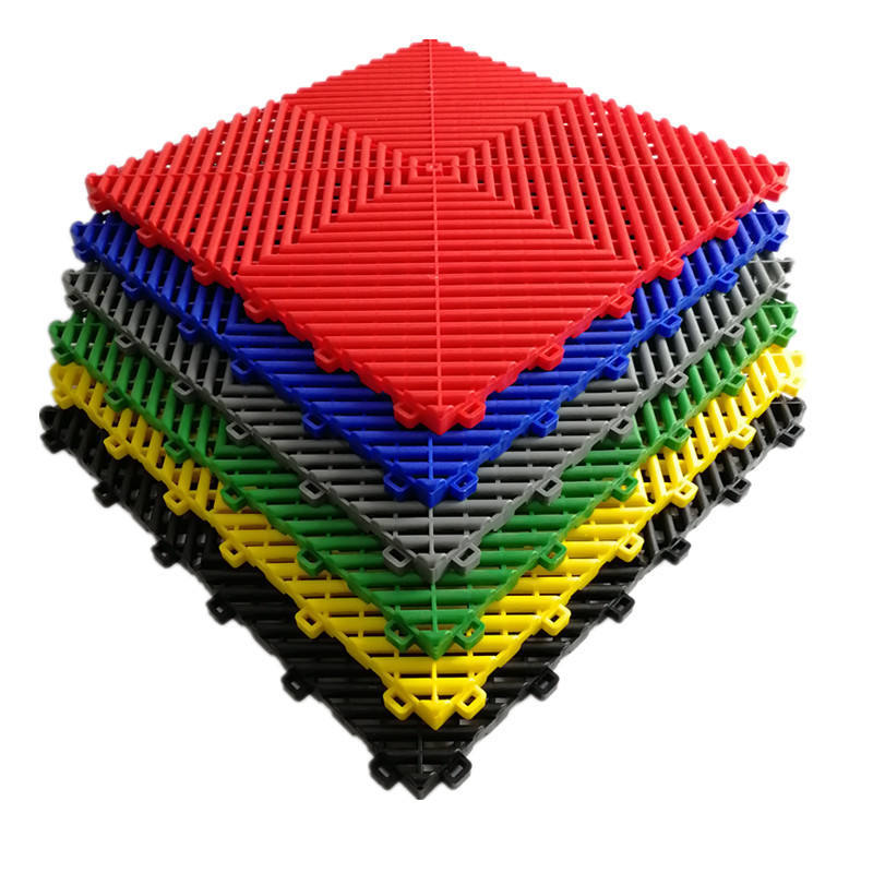 洗车房地格栅出口品质美容贴膜地板1.8厚网格板拼装通用地板