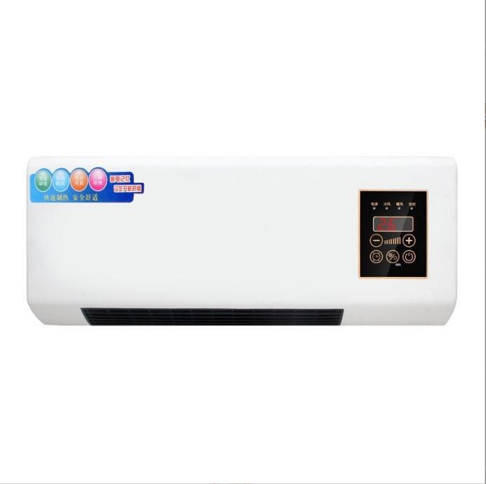 Cross-border 110V-220V warm air blower, British, European, Australian and American standard warm air, wall-mounted electric heater, home bathroom, bedroom Item Picture