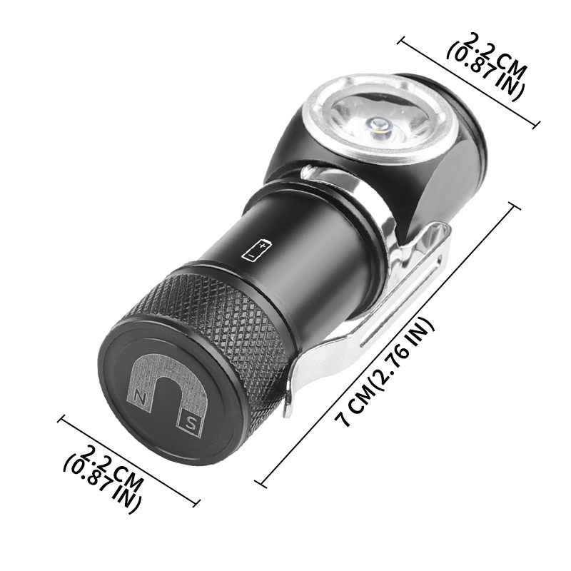 مصابيح رأس خفيفة خفيفة محمولة مزوَّدة بمغناطيس من طراز P8 LED Leb -C محمول محمول Item Picture