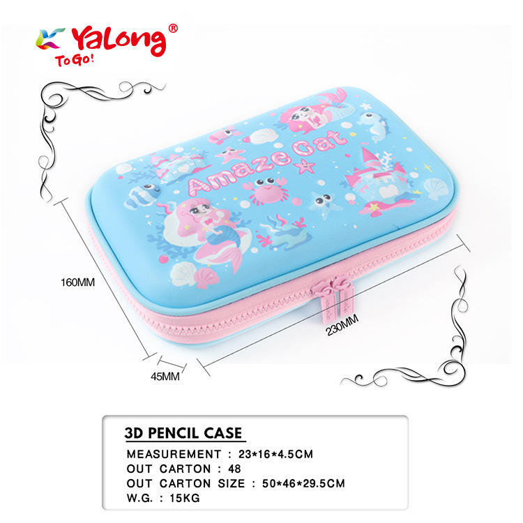 Six new cute school supplies, stationery, office and school pencil cases Application Scenario