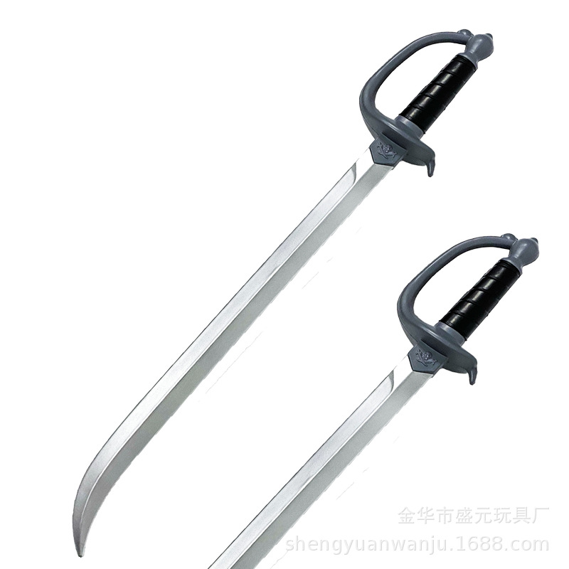 New Caribbean Pirates knife weapon model, children's toy knife, PU rubber Halloween prop, anime sword and knife batch details Picture