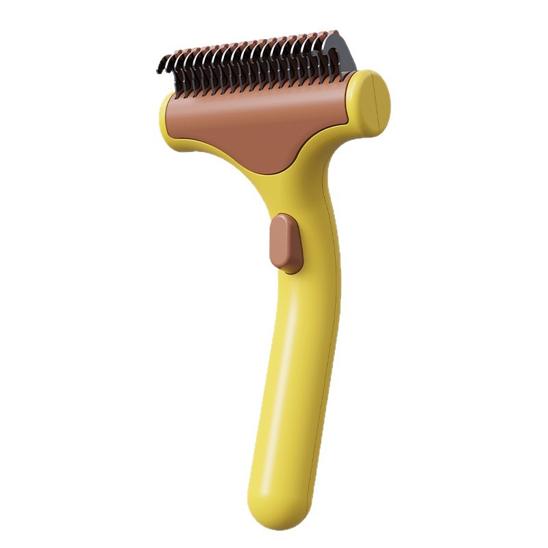 Cross-border pet knot comb, cat comb, floating hair removal comb, beauty hair removal, one-click floating hair removal comb, pet comb Item Picture