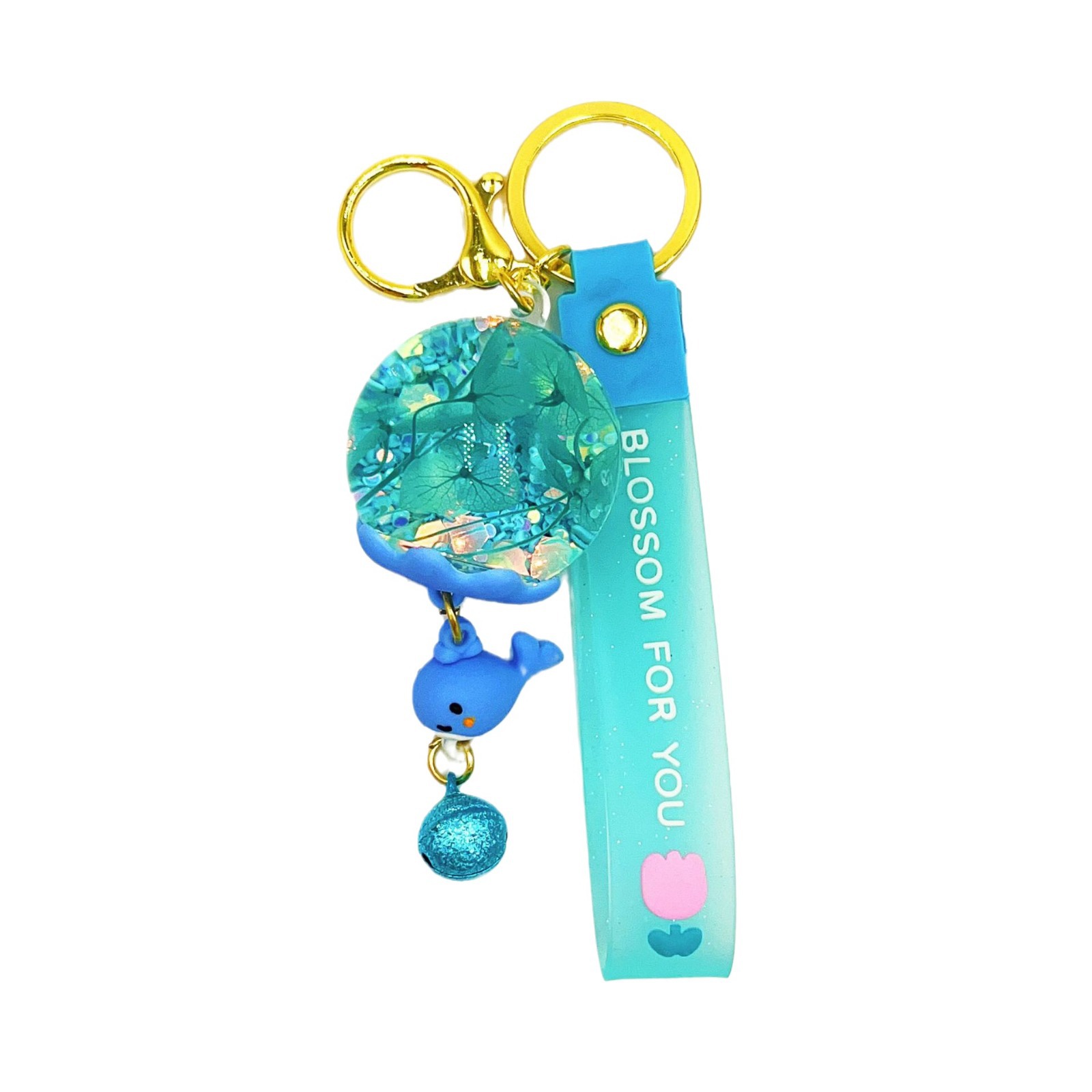 风铃/风铃果壳/果壳/玻璃风铃/果壳疗愈白底实物图