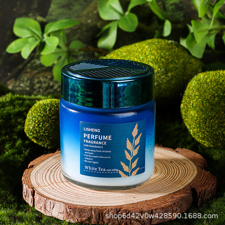 Car aroma diffuser, elegant atmosphere, light fragrance cup holder, aroma ornament, long-lasting fragrance, solid aroma paste, cross-border wholesale for automobiles Specification image