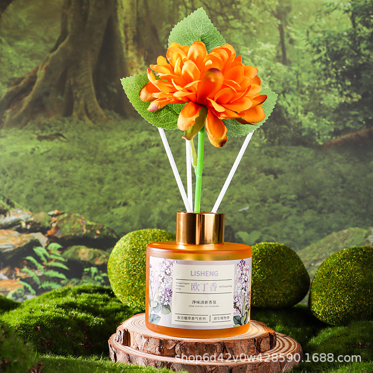 香水香薰/香薰/无火香薰/香氛/石膏香皮白底实物图