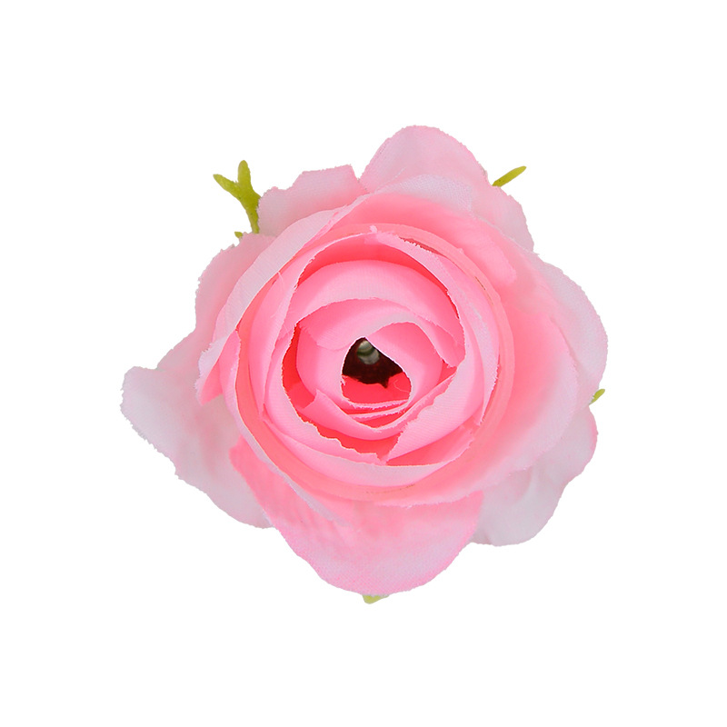 Factory direct sales of small rose heads, diy flower heads, wedding decoration, simulated flower materials, photography and photo decoration props Item Picture