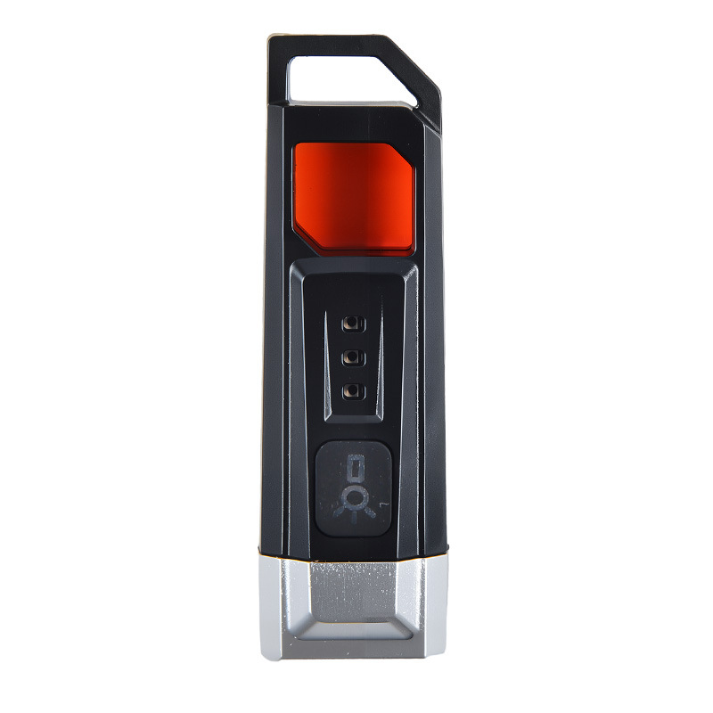 新款大功率LED手电筒摄像头过滤检测灯迷你便携USB充电探照灯白底实物图