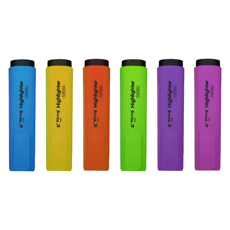 Yalong Cross-border's 2023 best-selling highlighters for schools and offices/High-quality highlighters details Picture