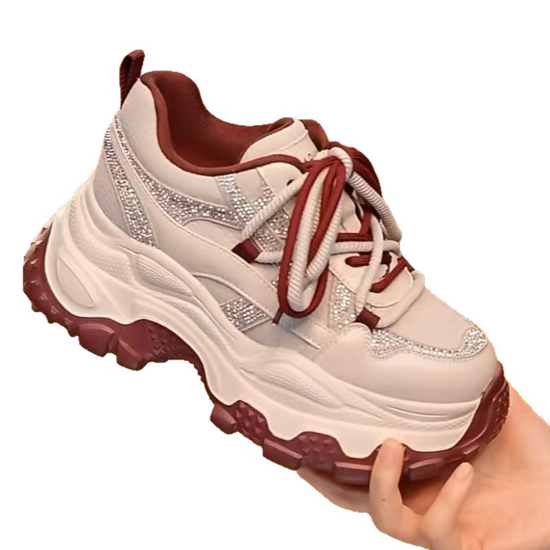 The new 2026 four-season edition of the film-absorbing dad shoes for women is a slim and lightweight sports shoe with a high level of appearance Item Picture