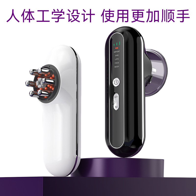 shanilak Cross-border fat Reduction multi-functional fat pusher, Massager, body shaping EMS electric Slimming Device, handheld negative pressure Item Picture