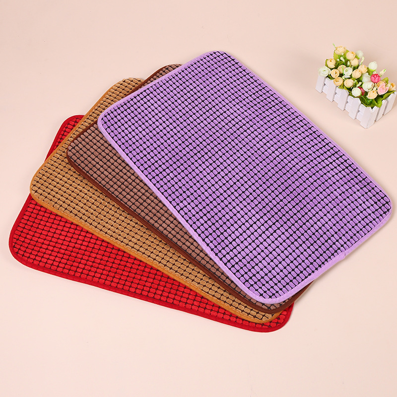 玉米粒海绵飘窗吸水除尘吸水防滑地垫 脚垫卧室客厅地垫