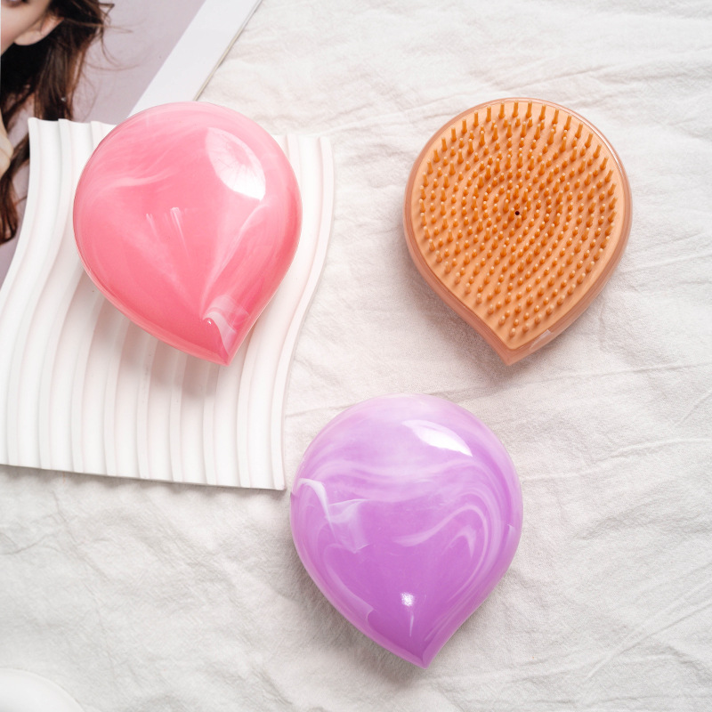 100 y macarons color notas mini peinado de cabello masaje cuero cabelludo fábrica al por mayor cuidado del cabello no daña el cabello
