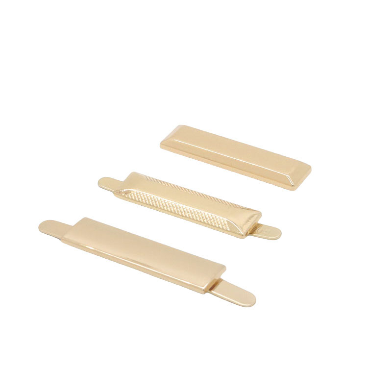 Long strip labels for bags, smooth trademarks, metal blank marks, wholesale in stock Item Picture