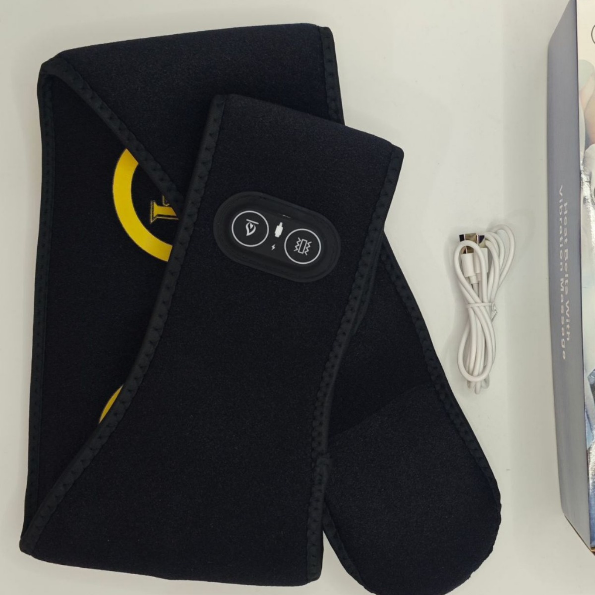 Wholesale Of Cross-Border Heated Waist Support Belts For Heat Preservation, Vibration Relief, Pressure Relief, And Lower Back Pain Relief Application Scenario