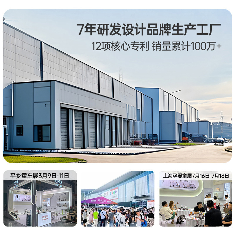 迈多米儿童电动摩托车三轮车可坐人男女宝宝遥控电瓶车小孩玩具车产品图