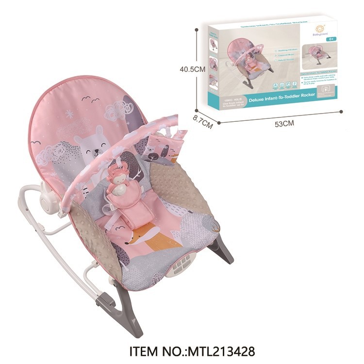 Wholesale of foreign trade baby electric rocking chairs, baby lullabies, dining tables, lounge chairs, newborn comfort devices, soothing chairs, toys Item Picture