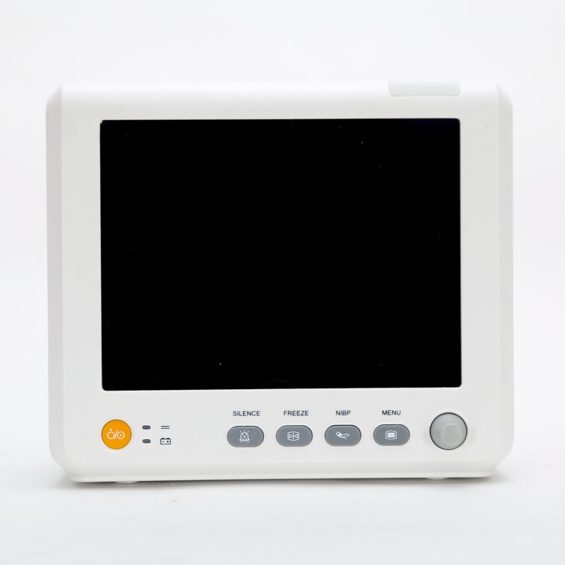 Cross-border exclusive M8 multi-parameter patient monitor, 8-inch high-precision heart rate, respiratory rate, blood oxygen and electrocardiogram monitoring details Picture