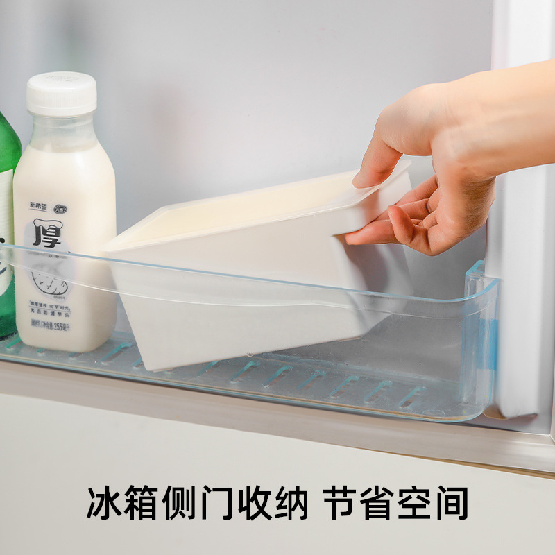 梵特 黄油储存盒定量切割奶酪保鲜盒冰箱芝士冷冻防尘保鲜收纳盒细节图