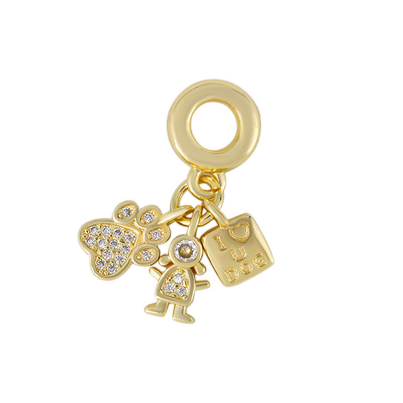 Wholesale of popular DIY jewelry accessories, pendants, necklaces, exquisite and niche design mini pendants from Europe and America Item Picture