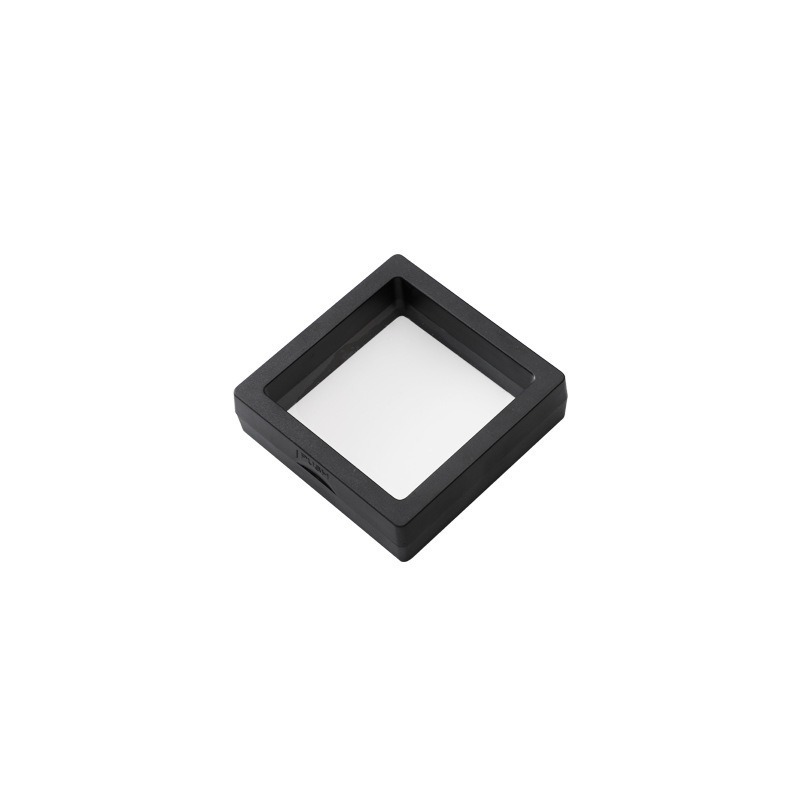 百达宝莉新中式首饰盒 透明防尘pe薄膜悬浮盒展示饰品包装盒收纳白底实物图