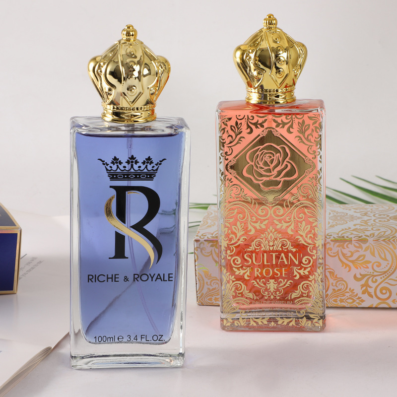 Wholesale of best-selling cross-border export Arab-Vietnamese rose perfume for men and women, long-lasting eau de toilette details Picture