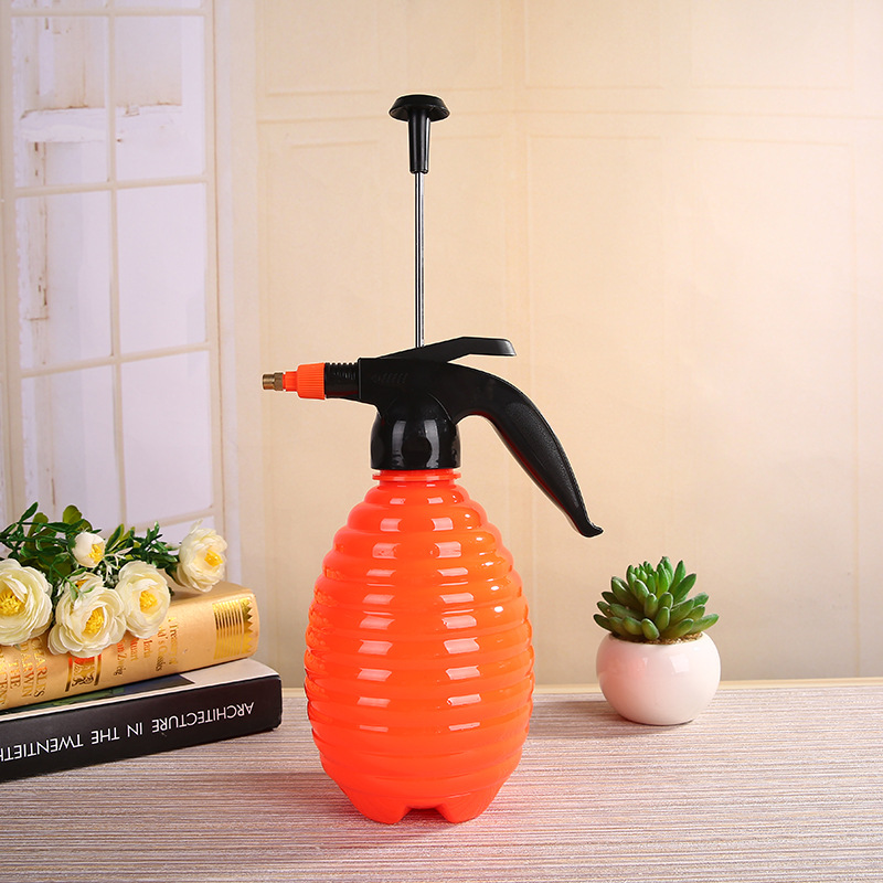 新款直销园艺洒水壶园艺喷雾器 金属铜嘴手扣式 多肉植物浇水喷瓶细节图