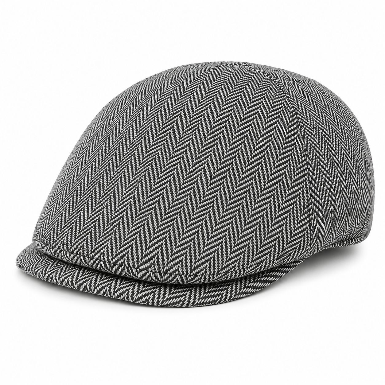 Amazon Men's autumn and winter European and American classic British berets, retro front hats, warm baseball caps, cross-border trade Item Picture