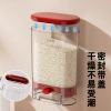 Sealed jar, household kitchen wall-mounted food-grade grain storage bucket, large-capacity press-out rice and grain jar details Picture