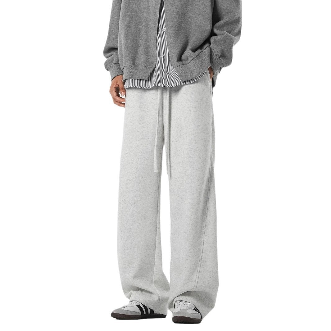 宽松裤男式宽松/宽松运动裤/裤子/棉裤/sportwear白底实物图