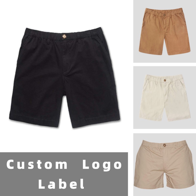 跨境2024新款夏季时尚宽松松紧腰带工装短裤男运动跑步男士休闲裤