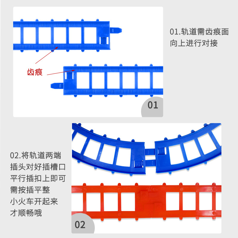 Small electric rail car, cross-border Ma rail car, children's toy car, educational street stall, best-selling New Year gift Application Scenario