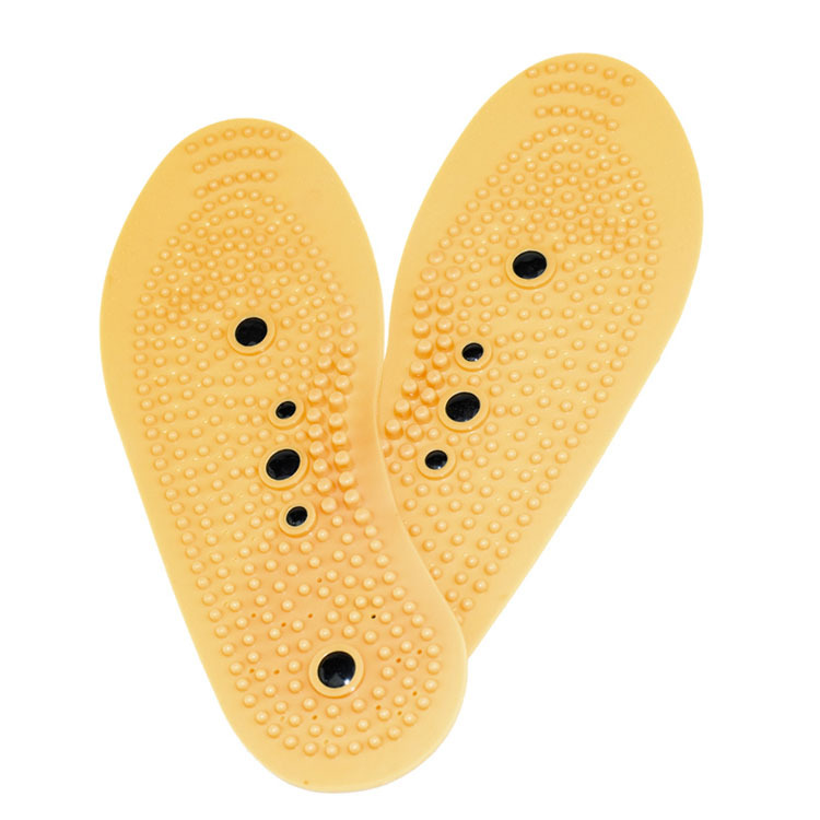 PVC magnetic massage insoles, multi-functional foot magnetic insoles, men's and women's casual massage insoles (non-medical) Item Picture