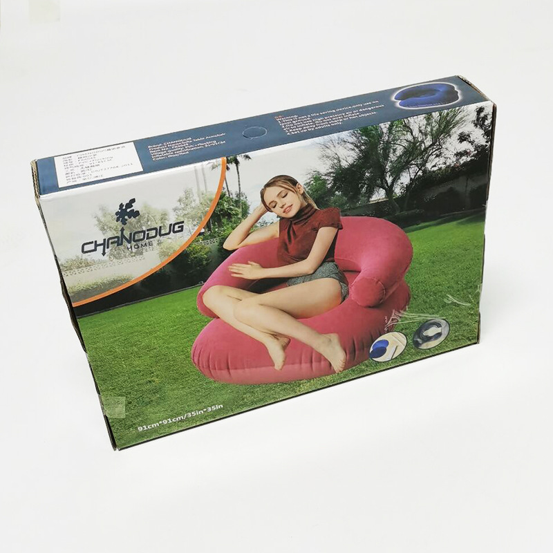 Factory direct sales of lazy inflatable sofas, indoor portable small sofas, inflatable lazy sofas, inflatable armchairs Item Picture