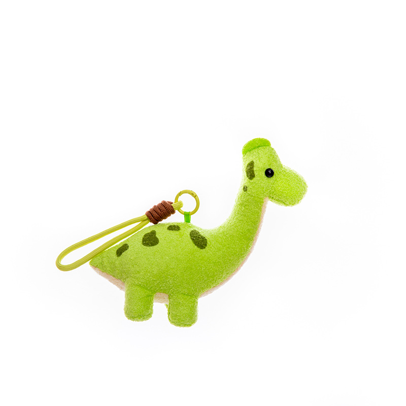 Jurassic Fierce Sweetheart Dinosaur plush pendant, children's birthday gift, Tyrannosaurus rex Triceratops ground promotion gift batch Item Picture