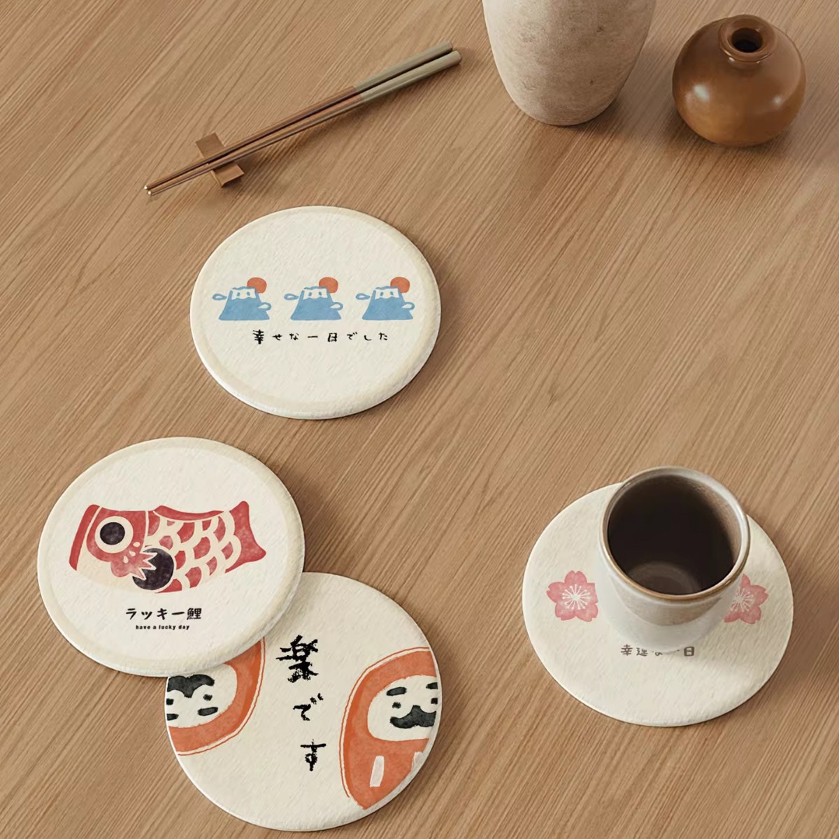 餐垫、杯垫实物图