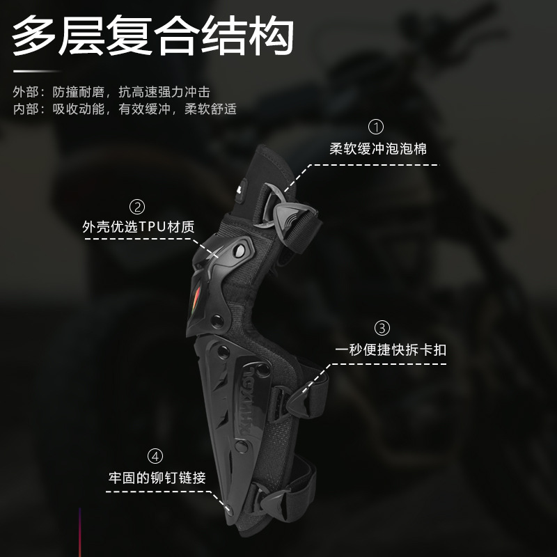 护膝/护膝硅胶/髌骨带/篮球护膝/护膝护腿细节图