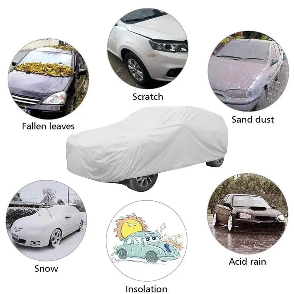 Universal car cover, car PEVA45G sun visor, rainproof, waterproof and sun-proof car cover, car cover, car cover details Picture