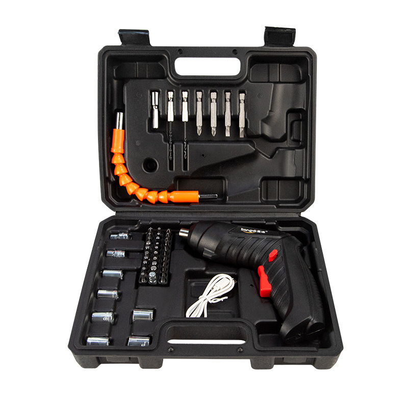 Electric screwdriver, electric screwdriver, hand drill, rechargeable small motor, fully automatic screwdriver, mini screwdriver tool Item Picture