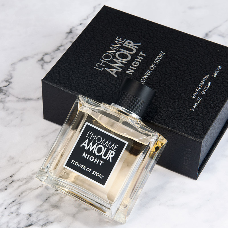 Flower Story Men's Charm Attraction Eau de Toilette Gift Box Set with Long-lasting Floral Fragrance, live-streamed cross-border wholesale in Vietnam Specification image
