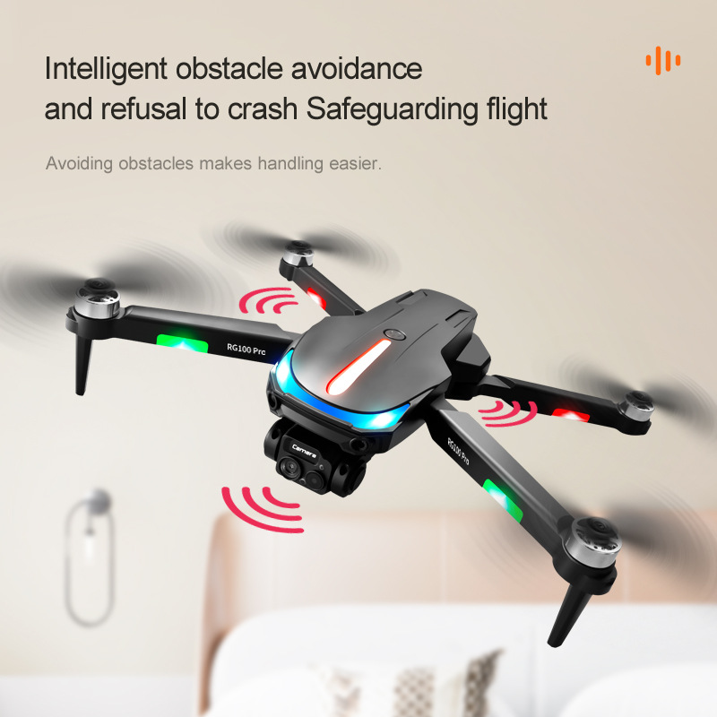 The cross-border unmanned aerial vehicle RG100PRO obstacle avoidance quadcopter with brushless motor and high-definition aerial photography remote control aircraft is for export Specification image