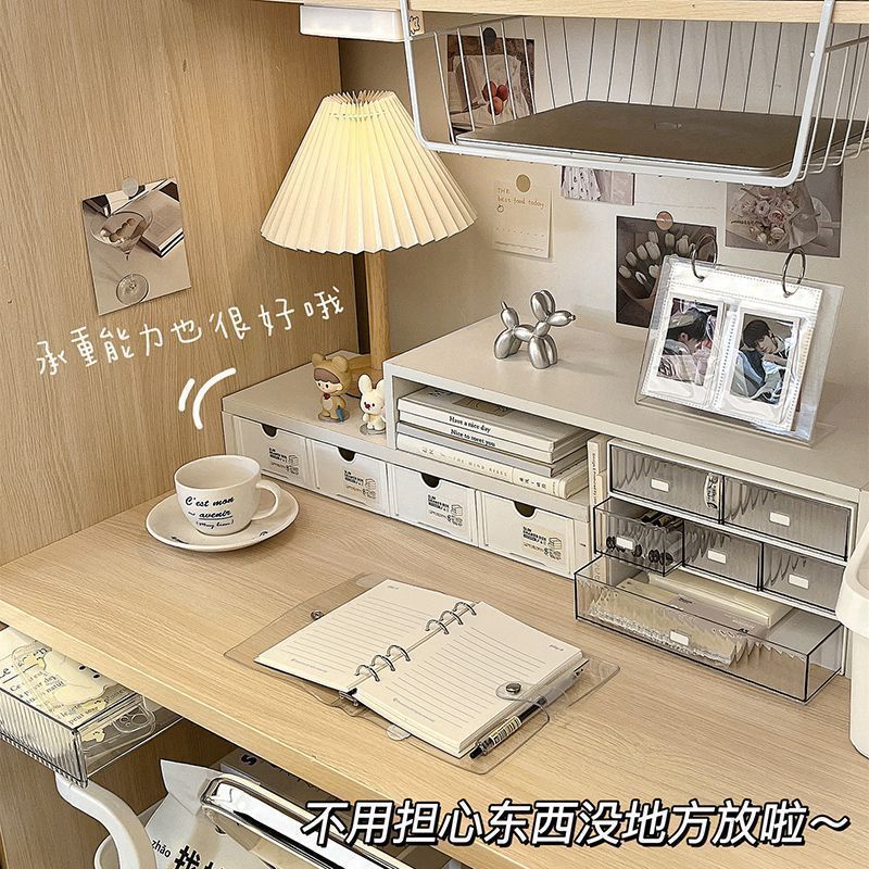 电脑增高架桌面收纳办公桌置物架笔记本底座托架多层显示器支架子详情图2